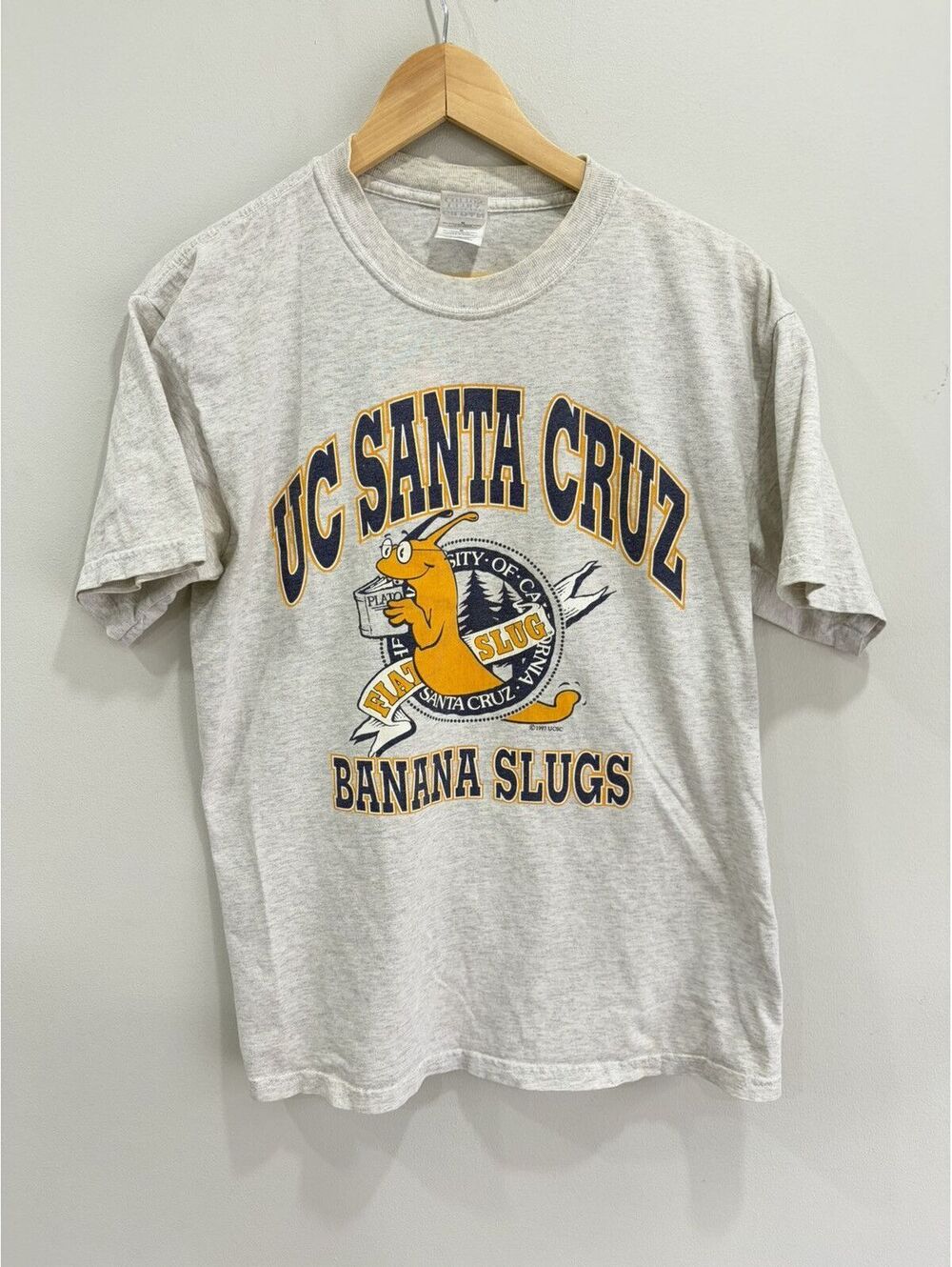 Vintage UC Santa Cruz Banana Slugs Tee Shirt Pulp Fiction